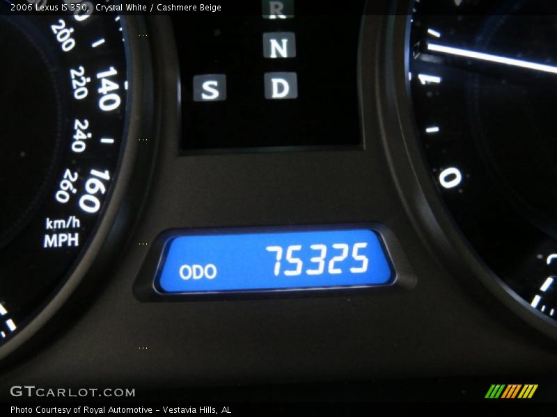 Crystal White / Cashmere Beige 2006 Lexus IS 350