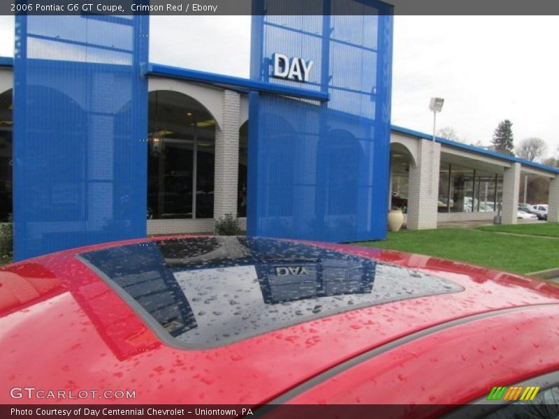 Crimson Red / Ebony 2006 Pontiac G6 GT Coupe