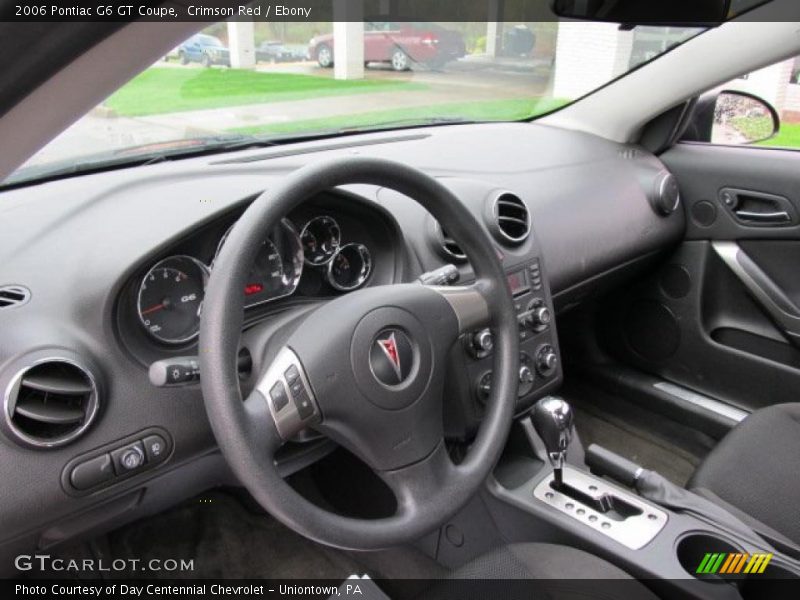 Crimson Red / Ebony 2006 Pontiac G6 GT Coupe