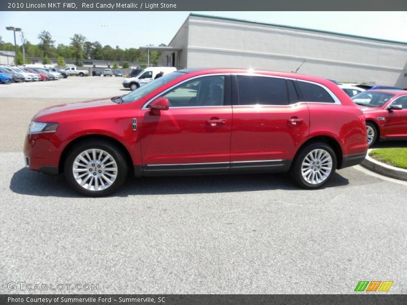 Red Candy Metallic / Light Stone 2010 Lincoln MKT FWD