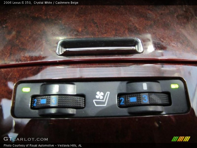 Crystal White / Cashmere Beige 2006 Lexus IS 350