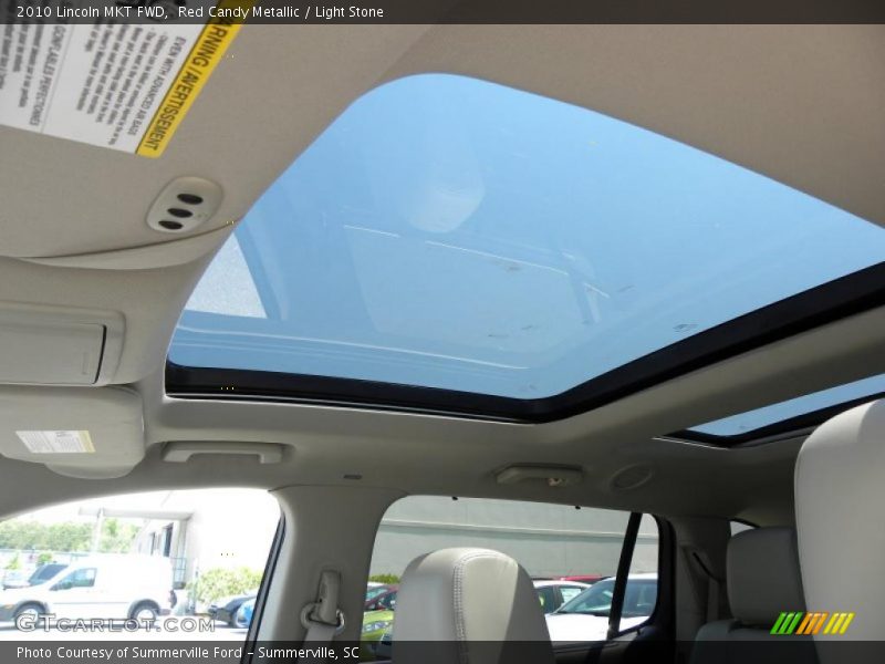Red Candy Metallic / Light Stone 2010 Lincoln MKT FWD