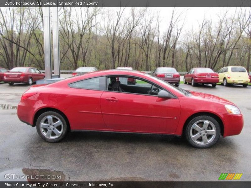 Crimson Red / Ebony 2006 Pontiac G6 GT Coupe