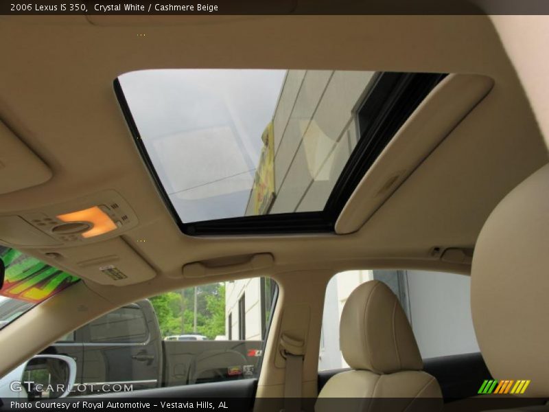 Crystal White / Cashmere Beige 2006 Lexus IS 350