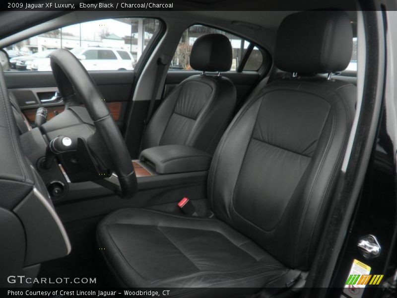 Ebony Black / Charcoal/Charcoal 2009 Jaguar XF Luxury