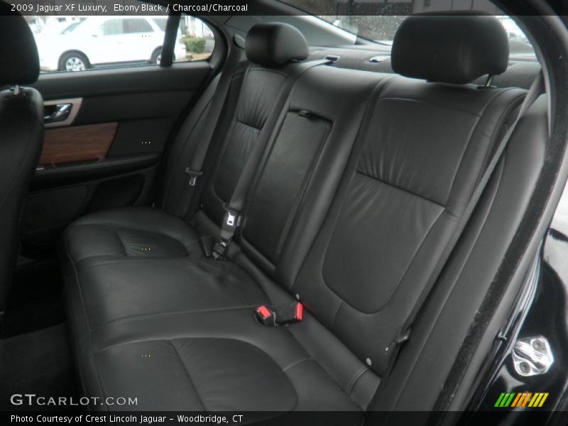 Ebony Black / Charcoal/Charcoal 2009 Jaguar XF Luxury