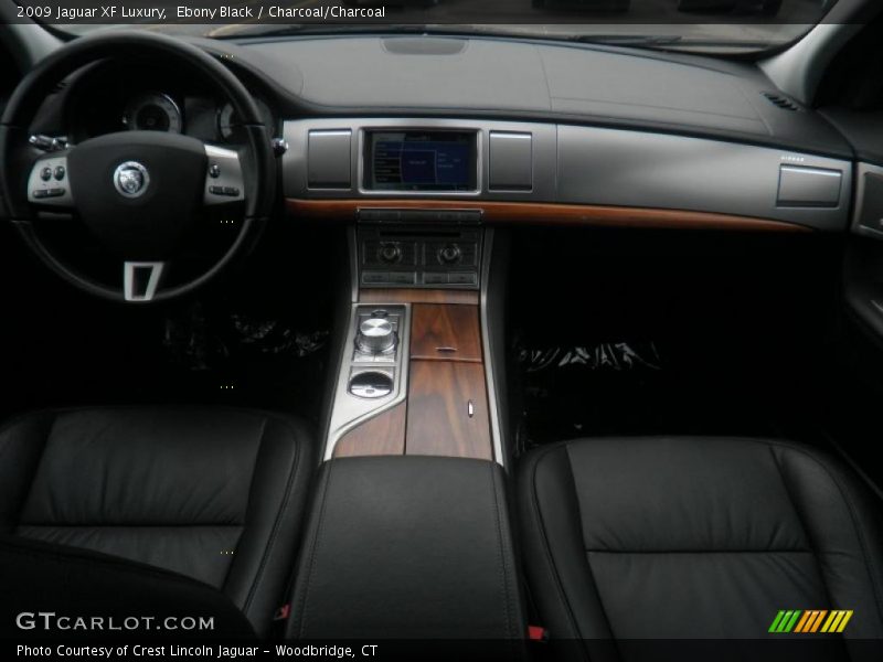Ebony Black / Charcoal/Charcoal 2009 Jaguar XF Luxury
