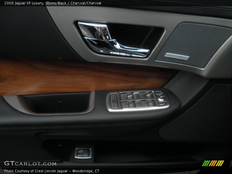 Ebony Black / Charcoal/Charcoal 2009 Jaguar XF Luxury