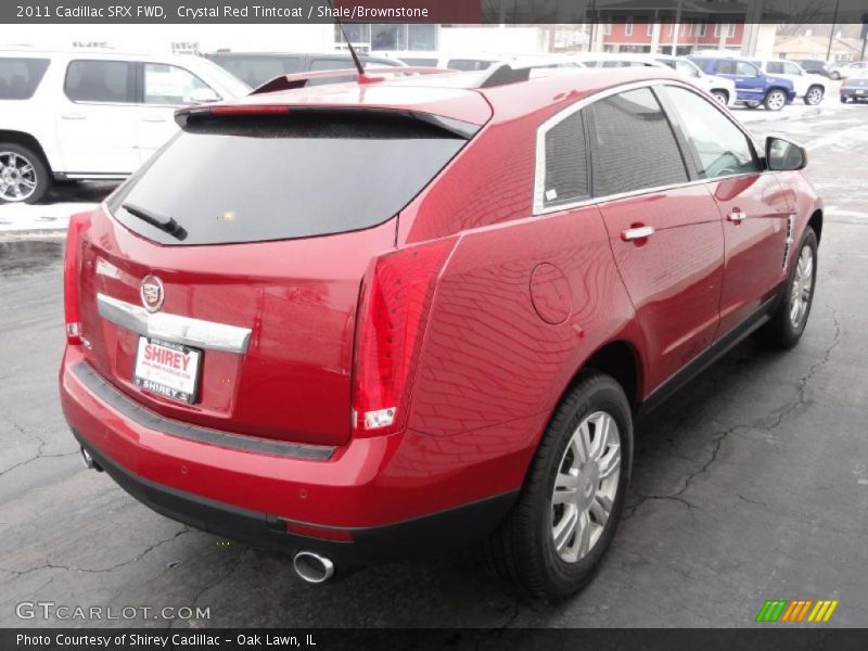 Crystal Red Tintcoat / Shale/Brownstone 2011 Cadillac SRX FWD