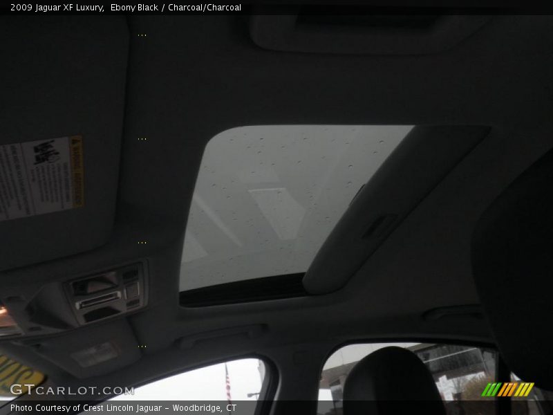 Ebony Black / Charcoal/Charcoal 2009 Jaguar XF Luxury