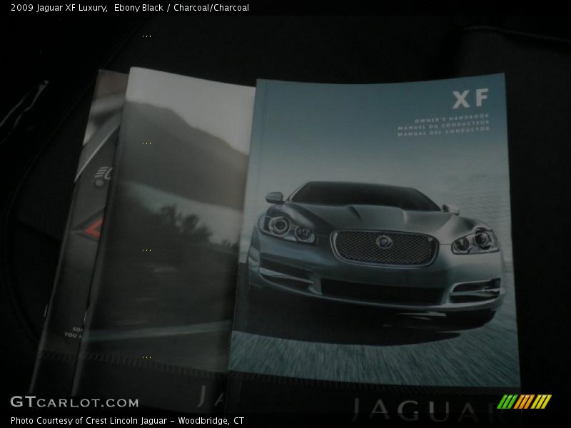 Ebony Black / Charcoal/Charcoal 2009 Jaguar XF Luxury