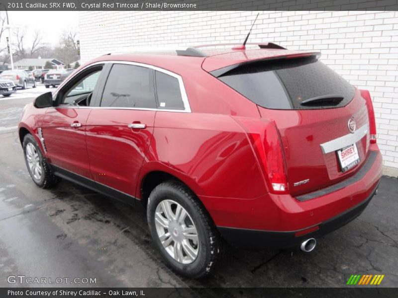 Crystal Red Tintcoat / Shale/Brownstone 2011 Cadillac SRX FWD