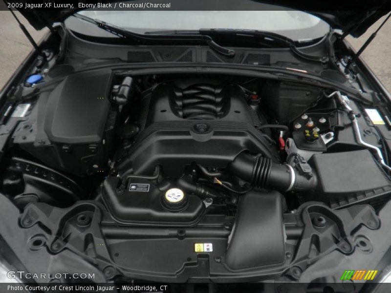 Ebony Black / Charcoal/Charcoal 2009 Jaguar XF Luxury