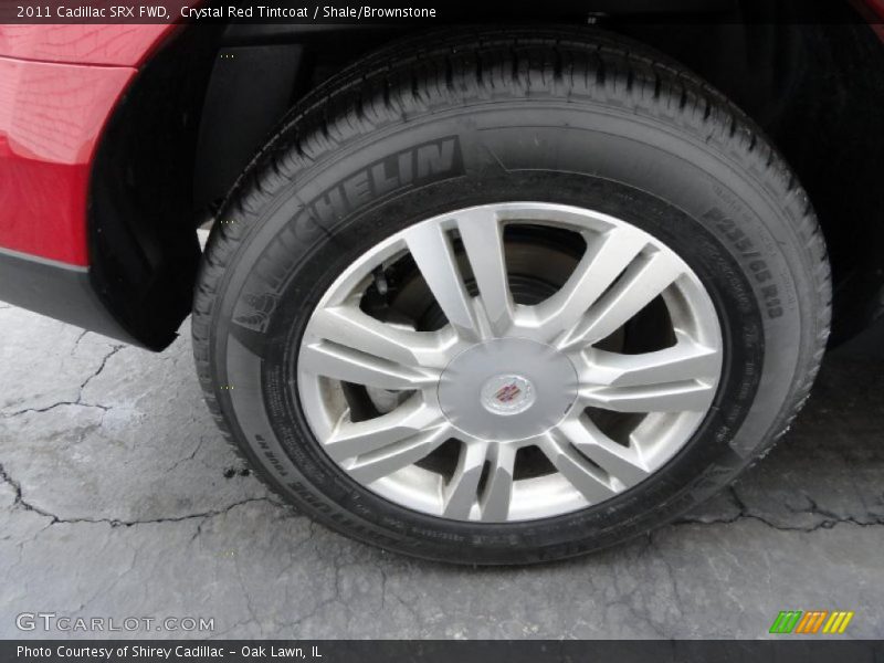 Crystal Red Tintcoat / Shale/Brownstone 2011 Cadillac SRX FWD