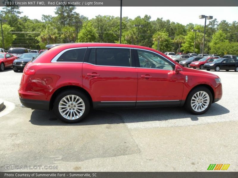 Red Candy Metallic / Light Stone 2010 Lincoln MKT FWD