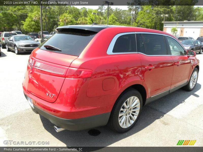 Red Candy Metallic / Light Stone 2010 Lincoln MKT FWD