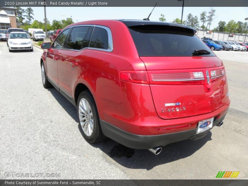 Red Candy Metallic / Light Stone 2010 Lincoln MKT FWD