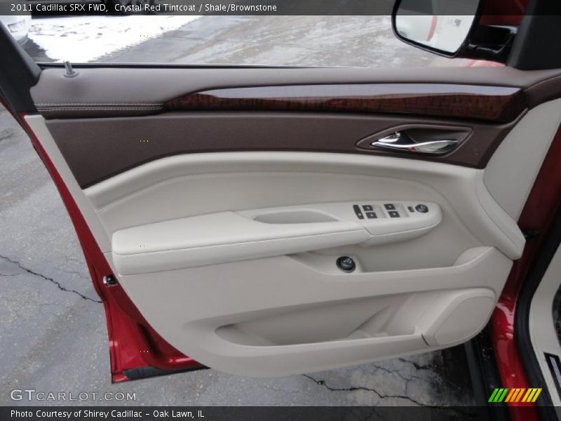 Crystal Red Tintcoat / Shale/Brownstone 2011 Cadillac SRX FWD