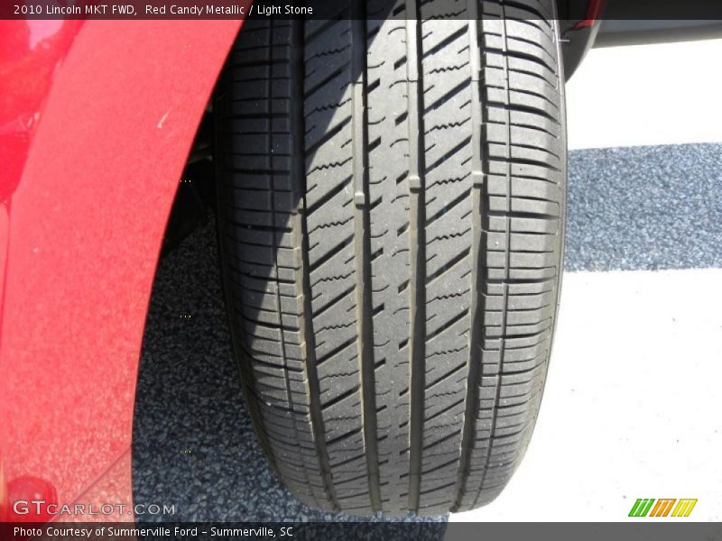 Red Candy Metallic / Light Stone 2010 Lincoln MKT FWD