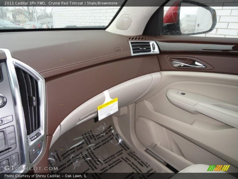 Crystal Red Tintcoat / Shale/Brownstone 2011 Cadillac SRX FWD