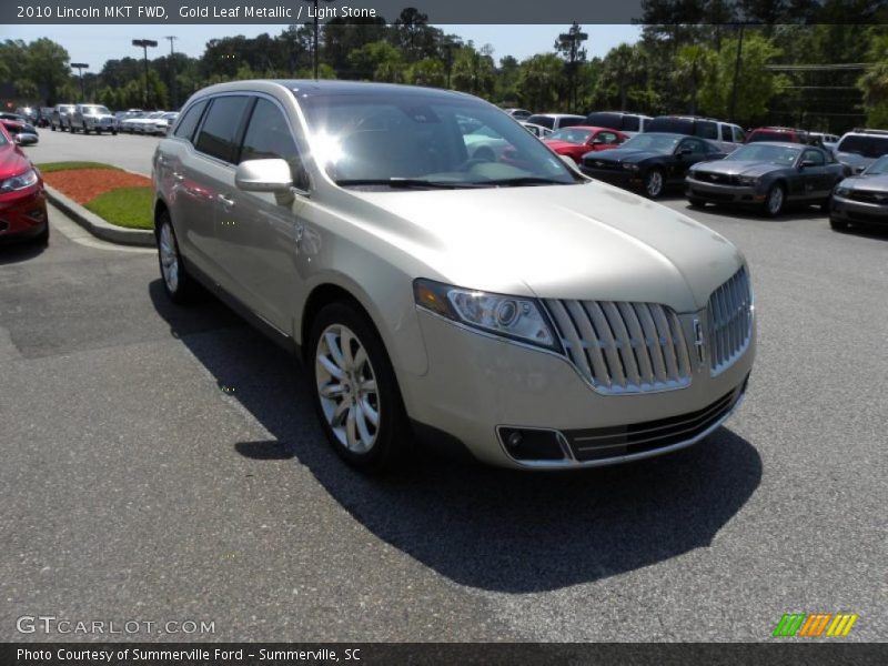 Gold Leaf Metallic / Light Stone 2010 Lincoln MKT FWD