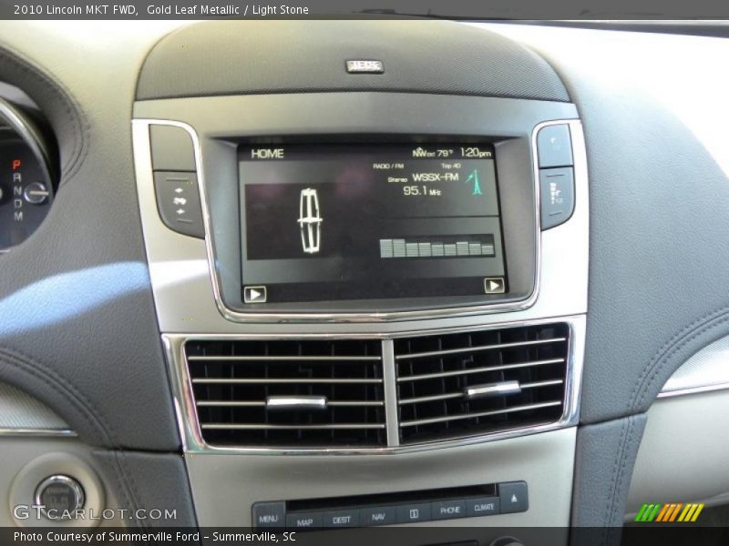 Gold Leaf Metallic / Light Stone 2010 Lincoln MKT FWD