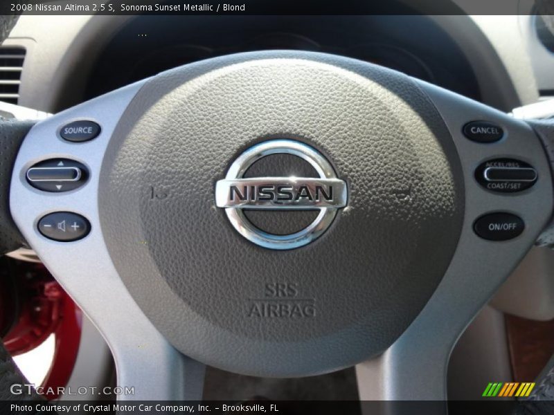 Sonoma Sunset Metallic / Blond 2008 Nissan Altima 2.5 S