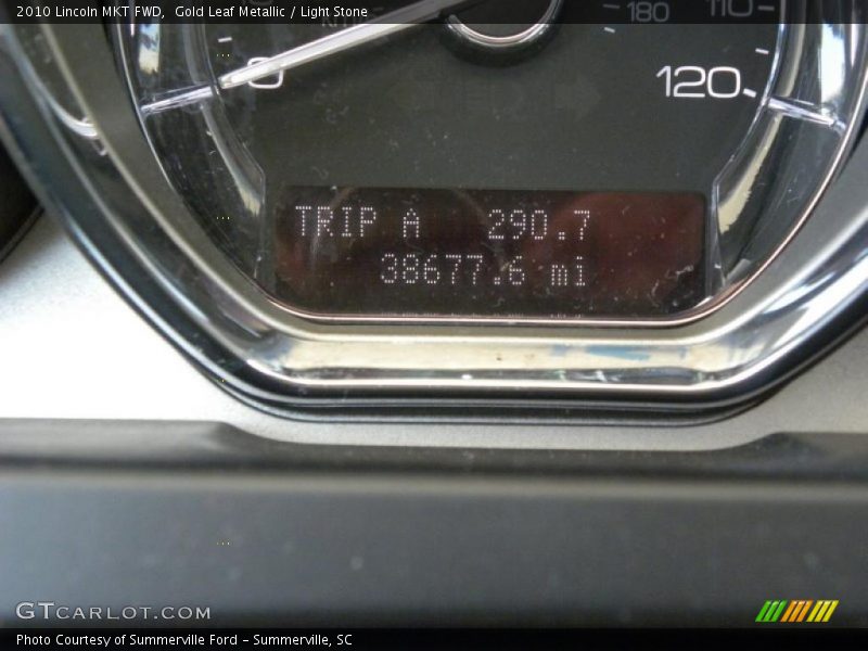 Gold Leaf Metallic / Light Stone 2010 Lincoln MKT FWD