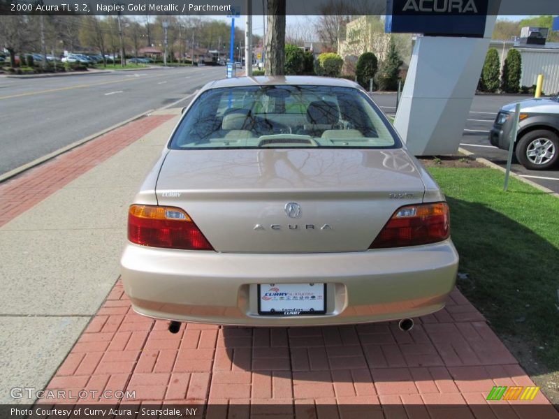 Naples Gold Metallic / Parchment 2000 Acura TL 3.2