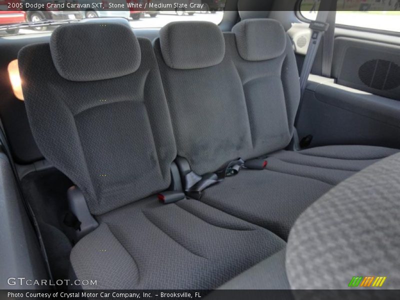 Stone White / Medium Slate Gray 2005 Dodge Grand Caravan SXT