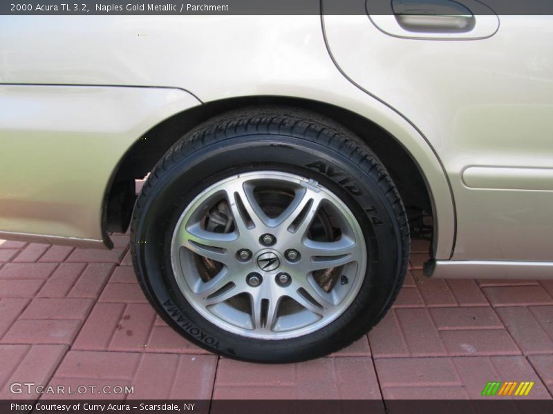 Naples Gold Metallic / Parchment 2000 Acura TL 3.2