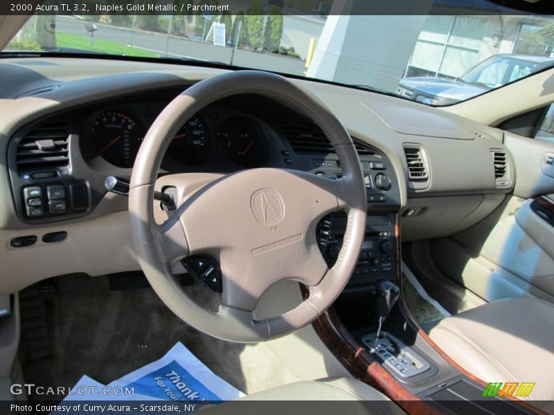 Naples Gold Metallic / Parchment 2000 Acura TL 3.2