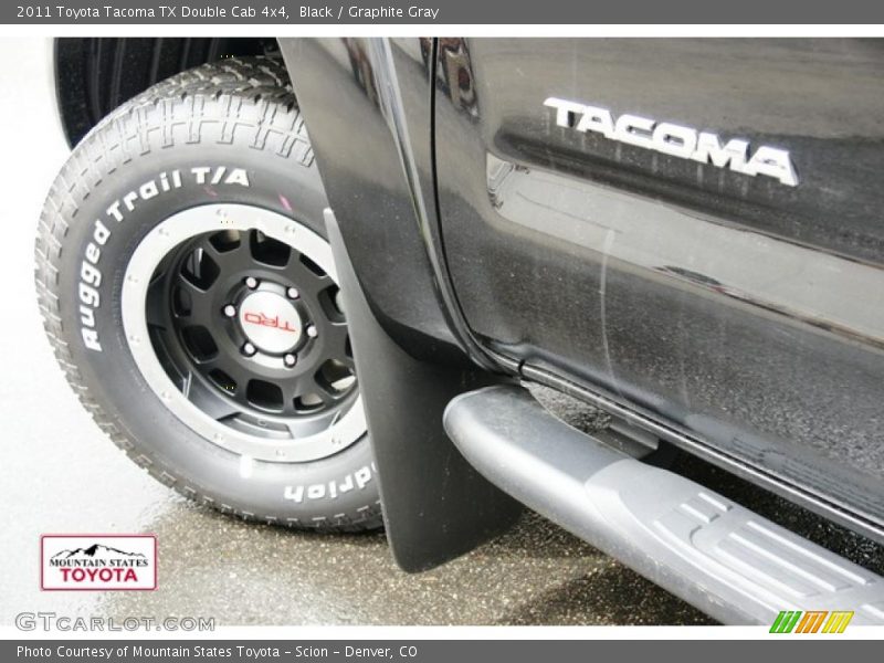 Black / Graphite Gray 2011 Toyota Tacoma TX Double Cab 4x4