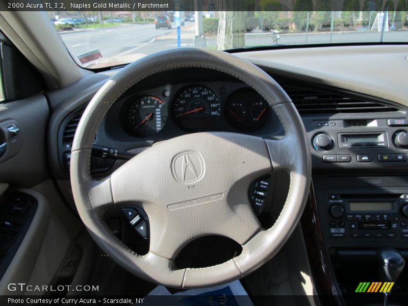 Naples Gold Metallic / Parchment 2000 Acura TL 3.2