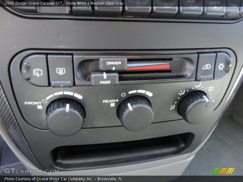Stone White / Medium Slate Gray 2005 Dodge Grand Caravan SXT