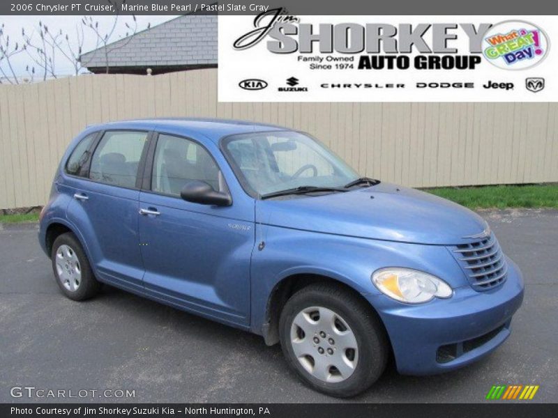 Marine Blue Pearl / Pastel Slate Gray 2006 Chrysler PT Cruiser