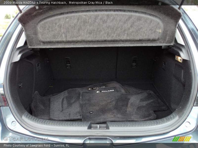 Metropolitan Gray Mica / Black 2009 Mazda MAZDA3 s Touring Hatchback