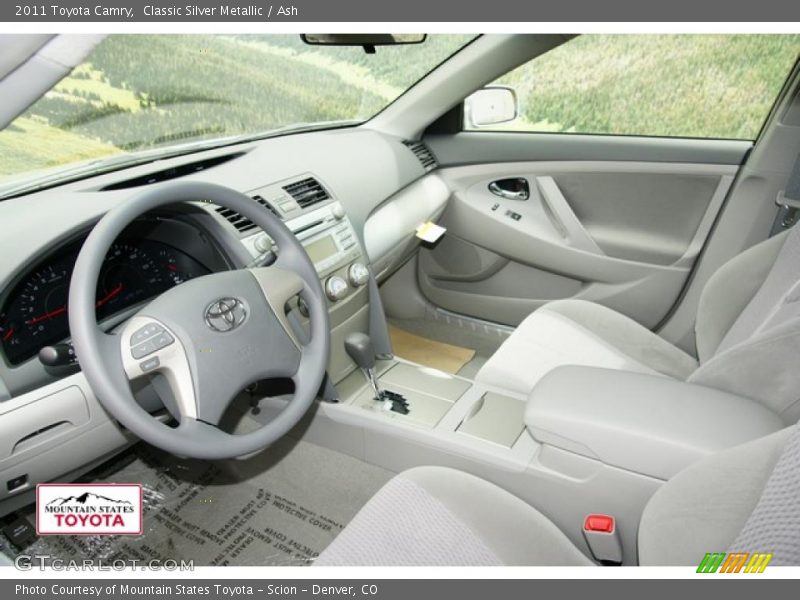 Classic Silver Metallic / Ash 2011 Toyota Camry