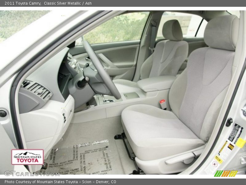 Classic Silver Metallic / Ash 2011 Toyota Camry