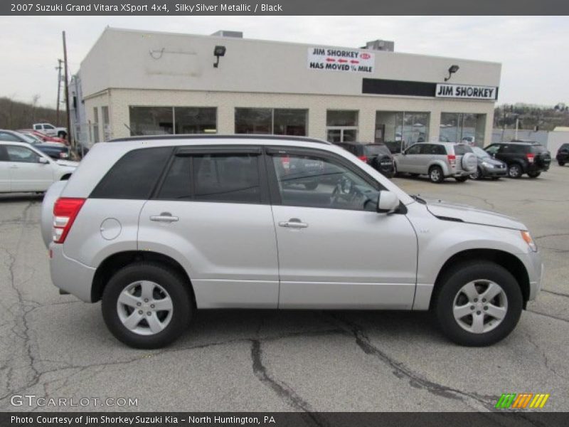 Silky Silver Metallic / Black 2007 Suzuki Grand Vitara XSport 4x4