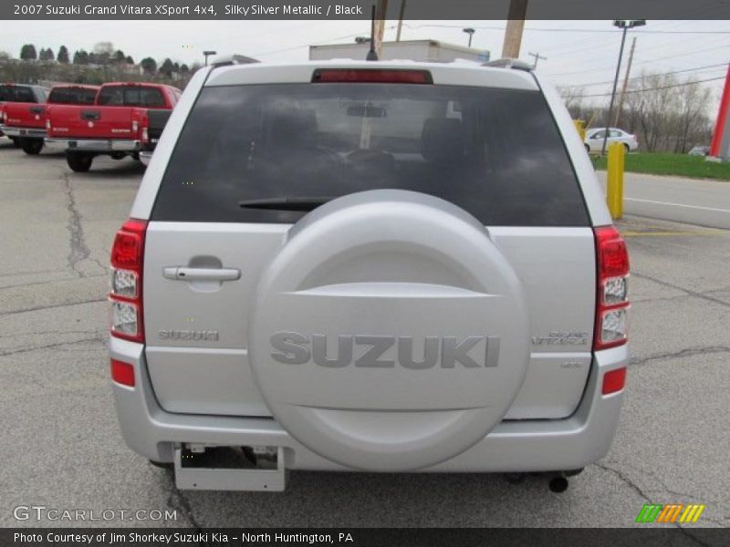 Silky Silver Metallic / Black 2007 Suzuki Grand Vitara XSport 4x4