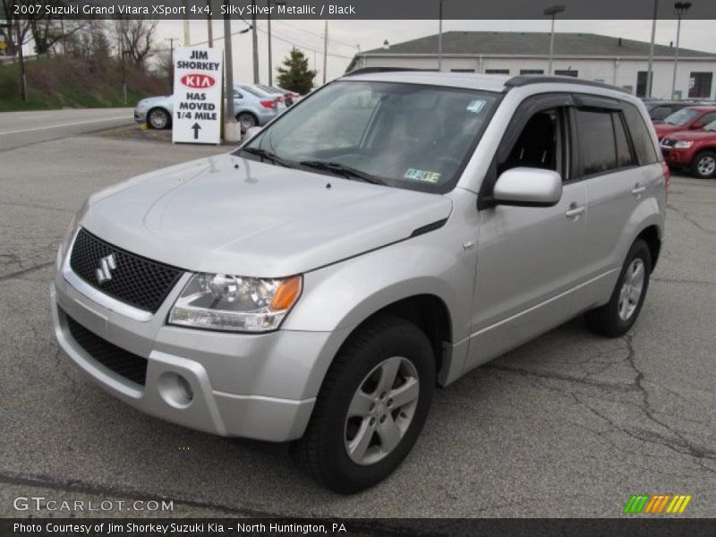 Silky Silver Metallic / Black 2007 Suzuki Grand Vitara XSport 4x4
