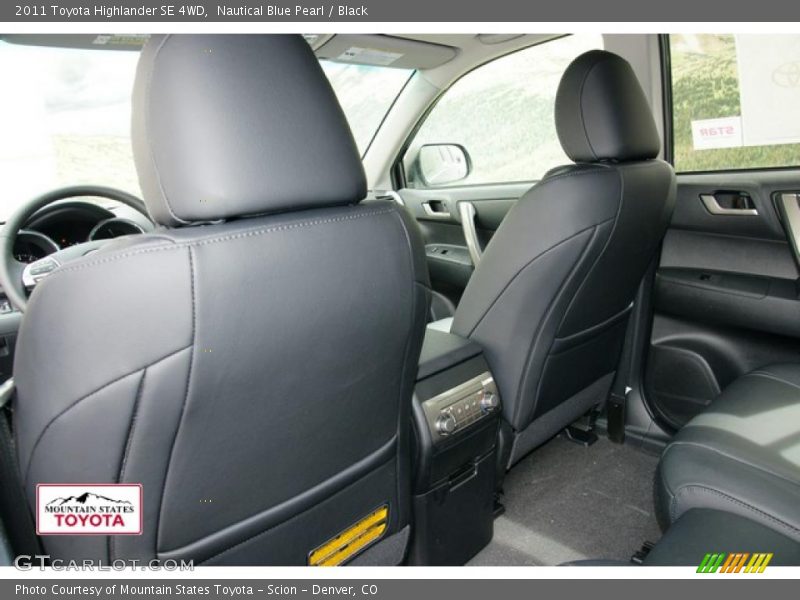 Nautical Blue Pearl / Black 2011 Toyota Highlander SE 4WD
