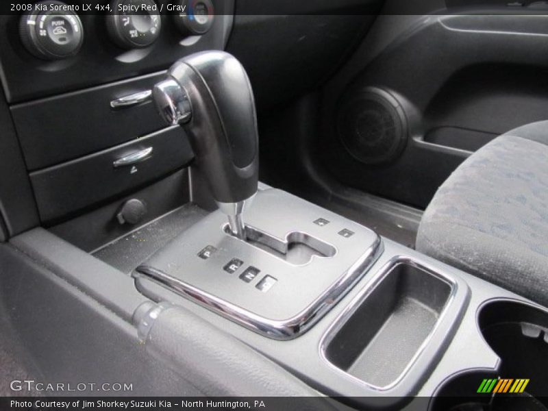 Spicy Red / Gray 2008 Kia Sorento LX 4x4