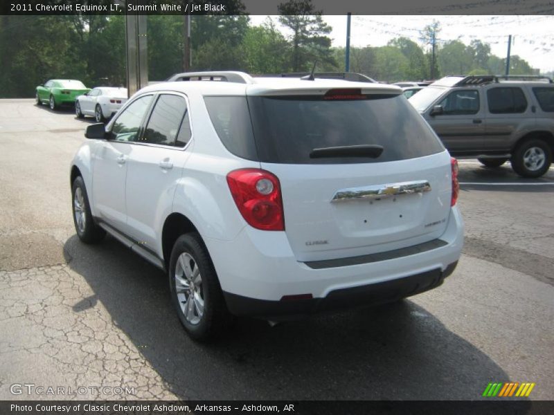 Summit White / Jet Black 2011 Chevrolet Equinox LT
