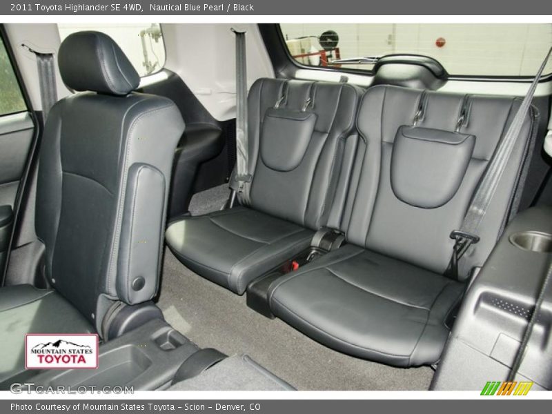 Nautical Blue Pearl / Black 2011 Toyota Highlander SE 4WD