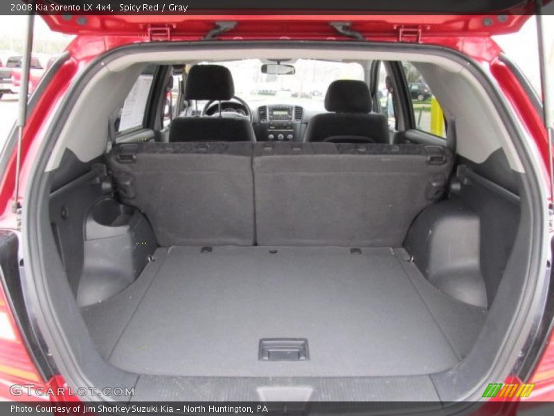 Spicy Red / Gray 2008 Kia Sorento LX 4x4