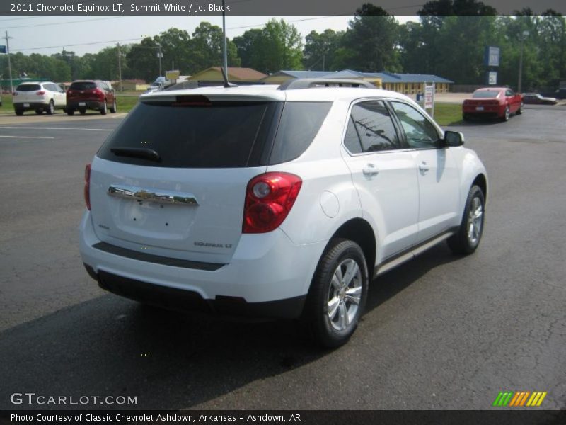 Summit White / Jet Black 2011 Chevrolet Equinox LT