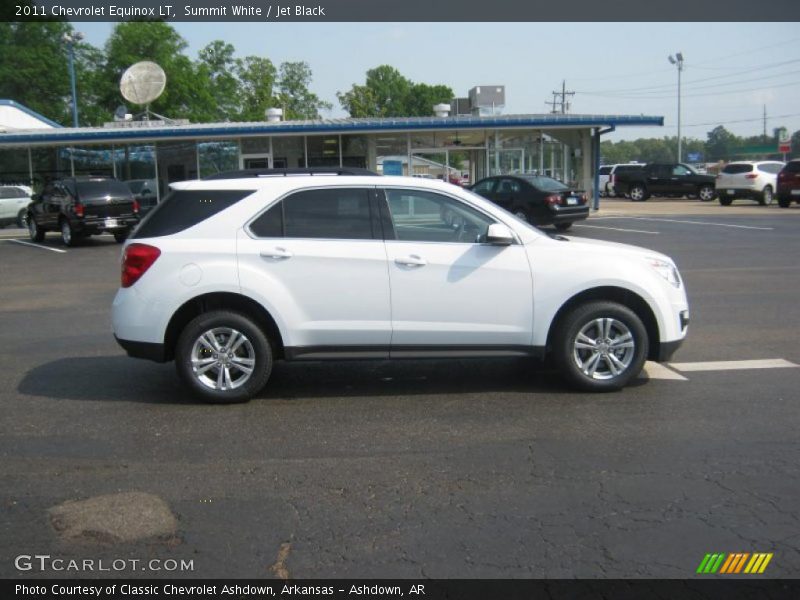 Summit White / Jet Black 2011 Chevrolet Equinox LT