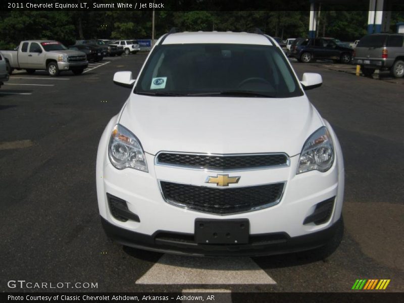 Summit White / Jet Black 2011 Chevrolet Equinox LT